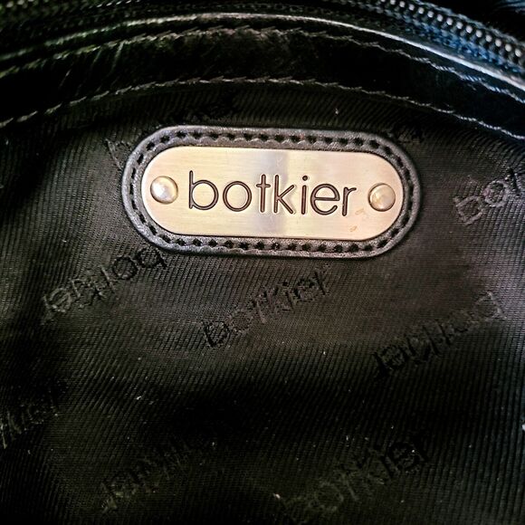 Botkier Women’s Shoulder Bag Satchel Soft Leather/Satin Fabric RARE - Picture 10 of 12